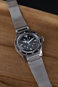 Bild in Galerie-Betrachter laden, Serica 5303 5303-1 Box + og. Papiere Diver's Watch, Black Dial

