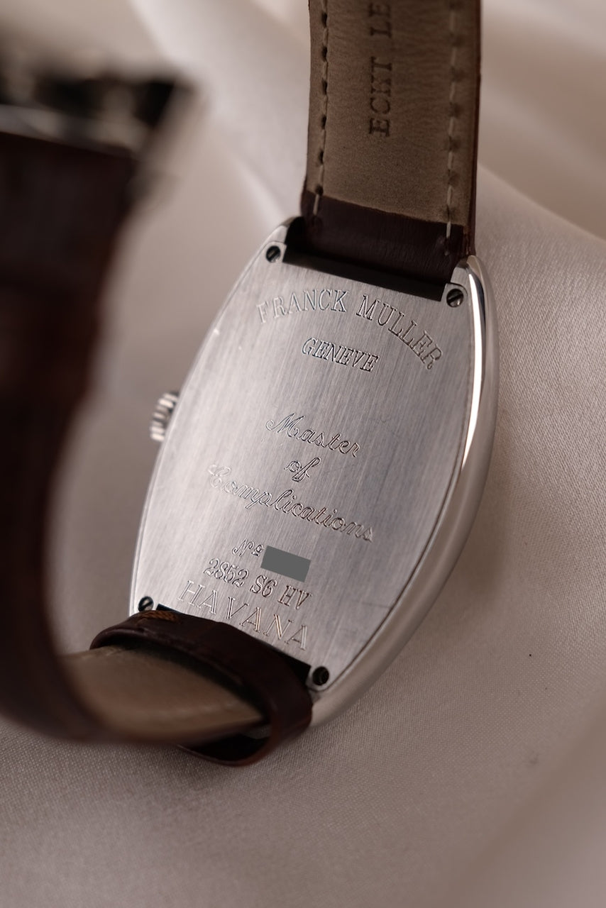 Franck Muller Curvex Havana 2852S6 Box + og. Papiere SERVICED, Havana Dial, Special Box