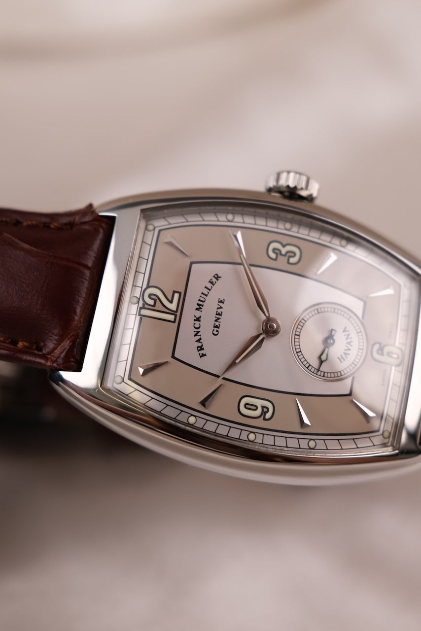 Franck Muller Curvex Havana 2852S6 Box + og. Papiere SERVICED, Havana Dial, Special Box