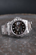 Bild in Galerie-Betrachter laden, Rolex Explorer II 16570 Box + og. Papiere Black Dial, LC100, U-Series
