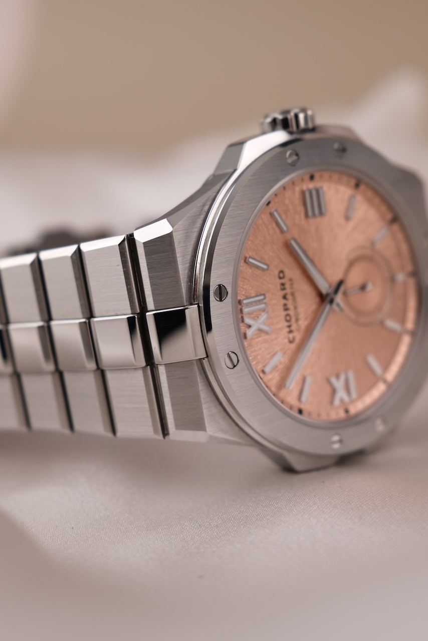 Chopard Alpine Eagle 298623-3001 Box + og. Papiere 41 XPS Monte Rosa Pink