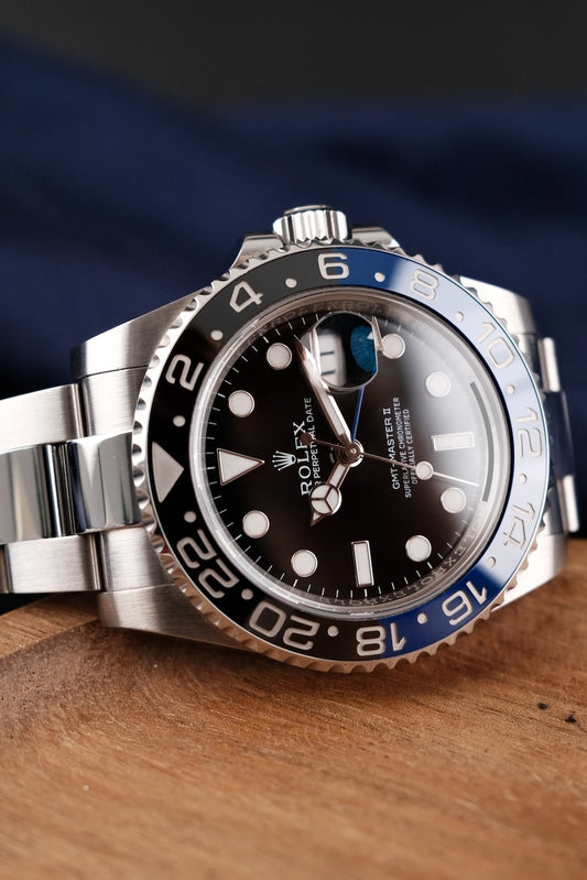 Rolex GMT-Master II 116710BLNR Box + og. Papiere Batman, LC100