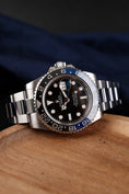 Load image into Gallery viewer, Rolex GMT-Master II 116710BLNR Box + og. Papiere Batman, LC100
