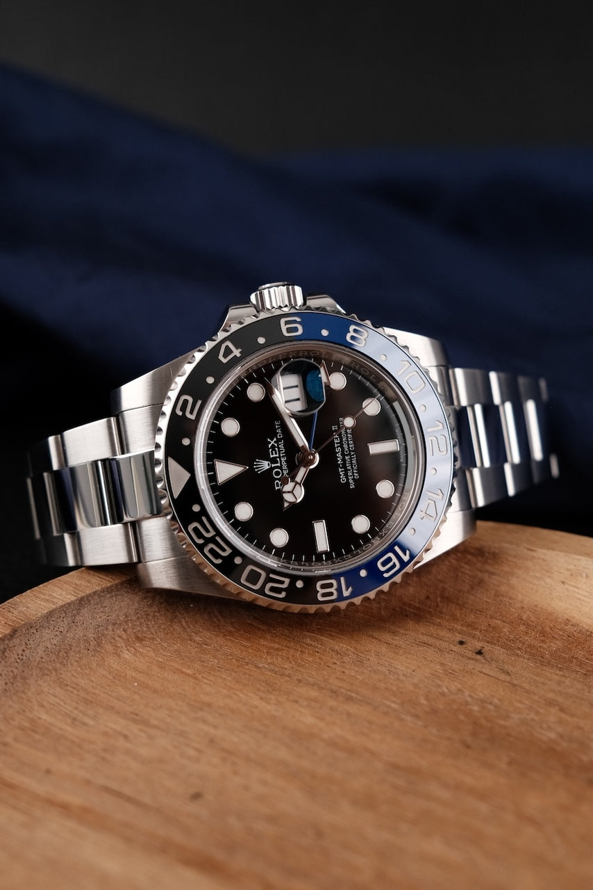 Rolex GMT-Master II 116710BLNR Box + og. Papiere Batman, LC100