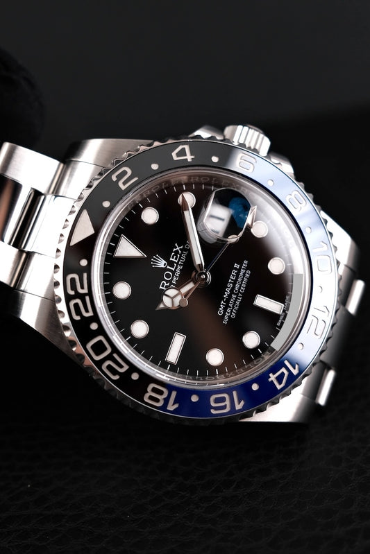 Rolex GMT-Master II 116710BLNR Box + og. Papiere Batman, LC100