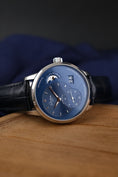 Bild in Galerie-Betrachter laden, Glashütte PanoMaticLunar 19002463261 Box + og. Papiere Blue Dial, 40mm
