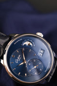 Bild in Galerie-Betrachter laden, Glashütte PanoMaticLunar 19002463261 Box + og. Papiere Blue Dial, 40mm
