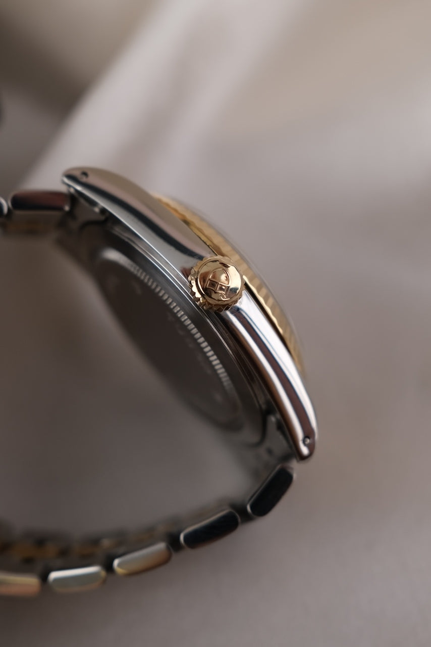Tudor Prince Date Day 76213 Original Papiere Linen Diamond Dial, SERVICED, First Buyer's Invoice