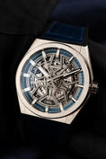 Charger l'image dans la visionneuse de la galerie, Zenith Defy Classic Skeleton 95.9000.670/78.R584 Box + og. Papiere 41mm, 2018
