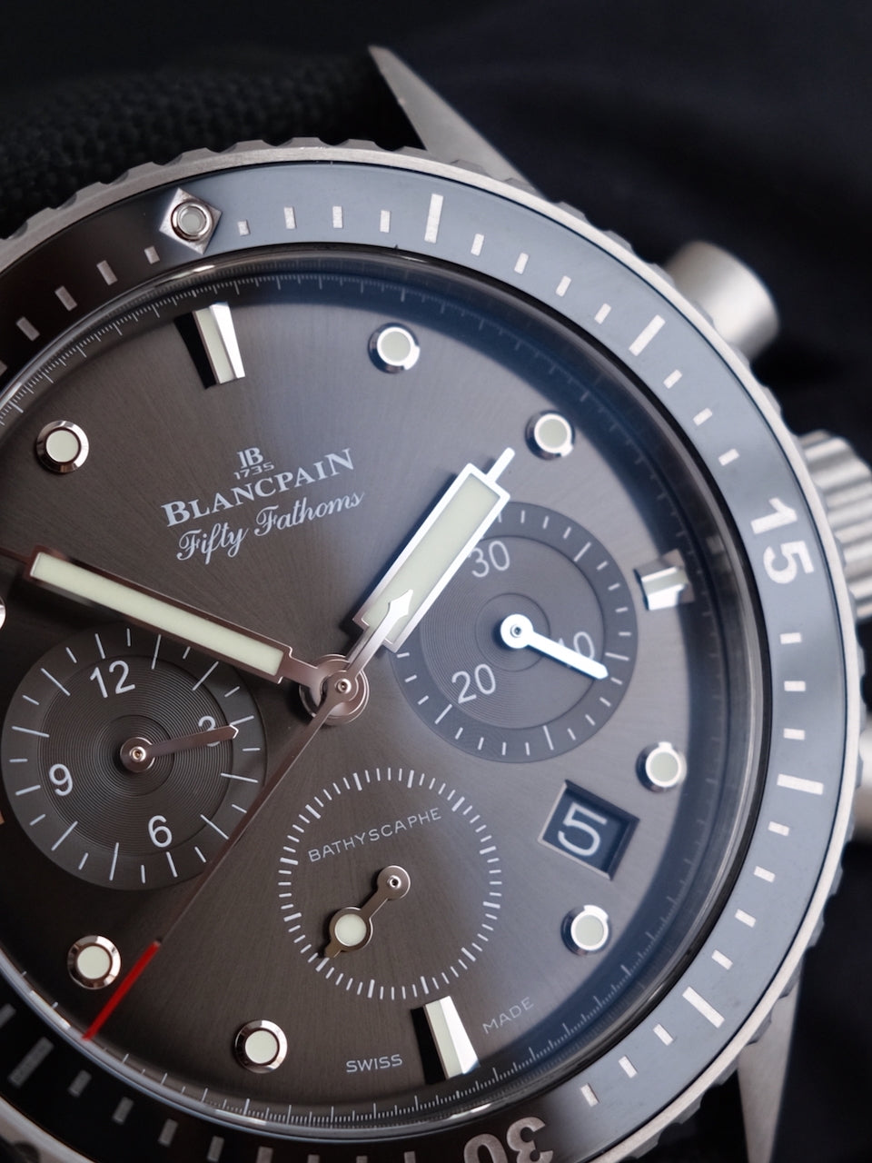 Blancpain Fifty Fathoms Bathyscaphe  5200-1110-B52A - Detail view 10