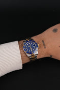 Bild in Galerie-Betrachter laden, Rolex Submariner Date S/G  116613LB Box + og. Papiere "Bluesy", LC100, Rolex Service 2019
