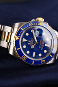 Bild in Galerie-Betrachter laden, Rolex Submariner Date S/G  116613LB Box + og. Papiere "Bluesy", LC100, Rolex Service 2019

