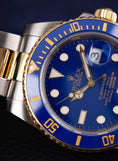 Bild in Galerie-Betrachter laden, Rolex Submariner Date S/G  116613LB Box + og. Papiere "Bluesy", LC100, Rolex Service 2019
