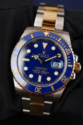 Bild in Galerie-Betrachter laden, Rolex Submariner Date S/G  116613LB Box + og. Papiere "Bluesy", LC100, Rolex Service 2019
