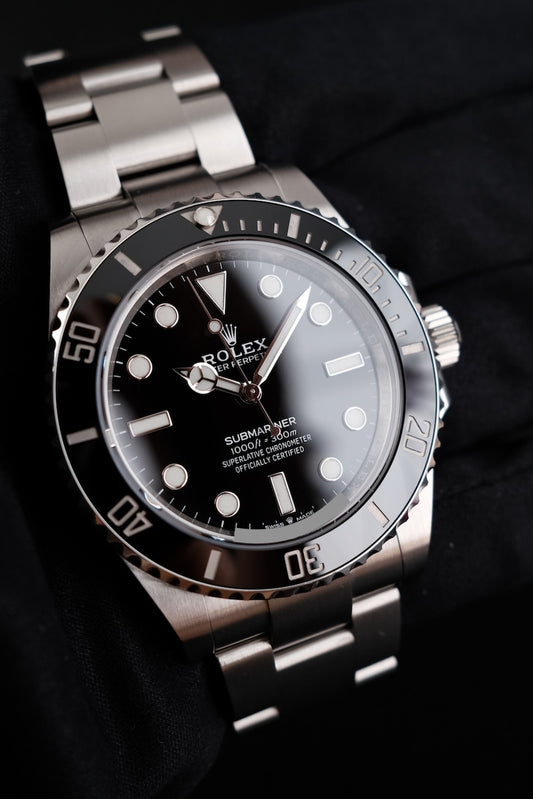 Rolex Submariner No Date 124060 Box + og. Papiere LC100, First Buyer´s Invoice