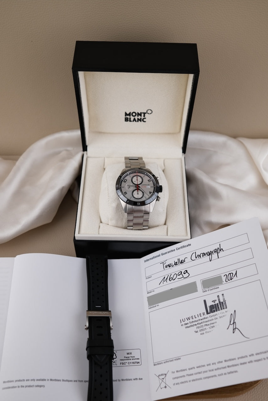 Montblanc Timewalker Chronograph 116099 - Papers and documentation