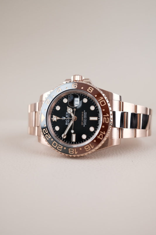 Rolex GMT-Master II 126715CHNR Box + og. Papiere 18k Everose Gold, 2020
