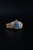 Bild in Galerie-Betrachter laden, Rolex Lady-Datejust 69178 Box + og. Papiere 18k Gold, Blue Diamond Dial, L-Series, 26mm
