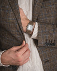 Bild in Galerie-Betrachter laden, Taupe Epsom Slim Strap Uhrenarmband Braun Schnellwechselsystem DELUGS
