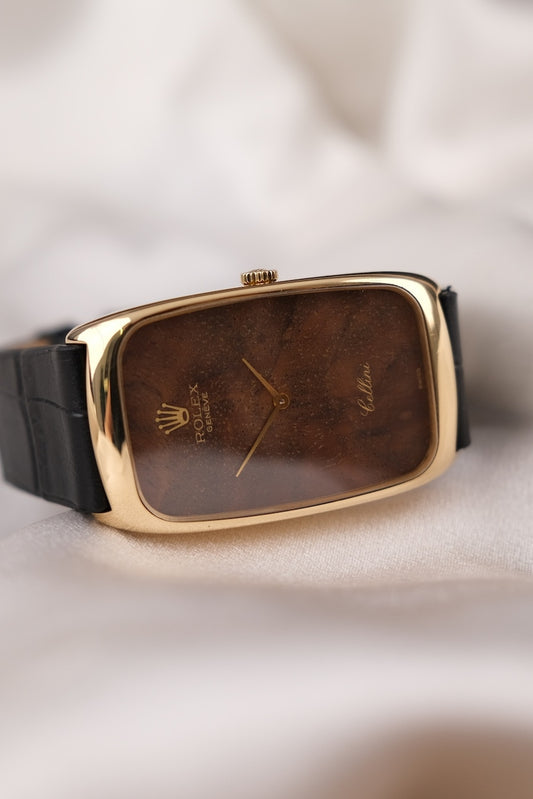 Rolex Cellini Wood Dial