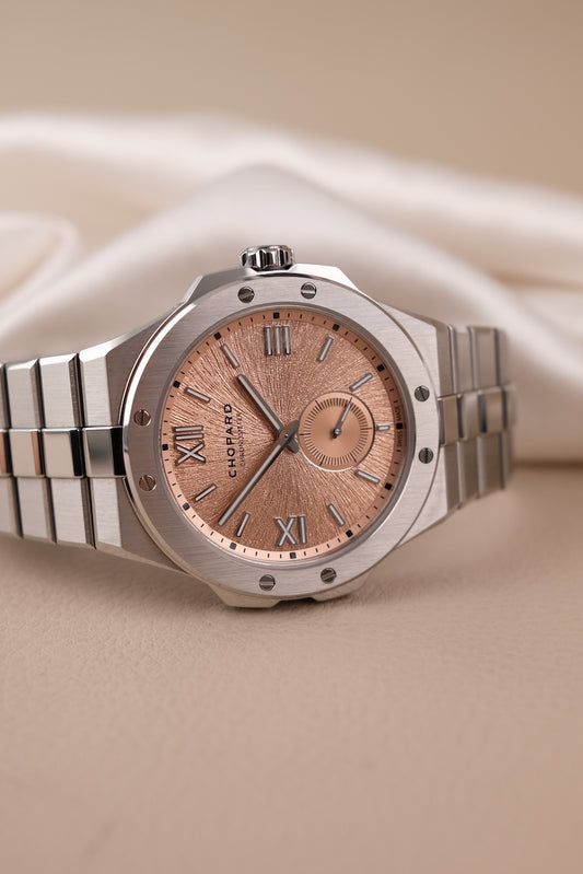 Chopard Alpine Eagle 298623-3001 Box + og. Papiere 41 XPS Monte Rosa Pink