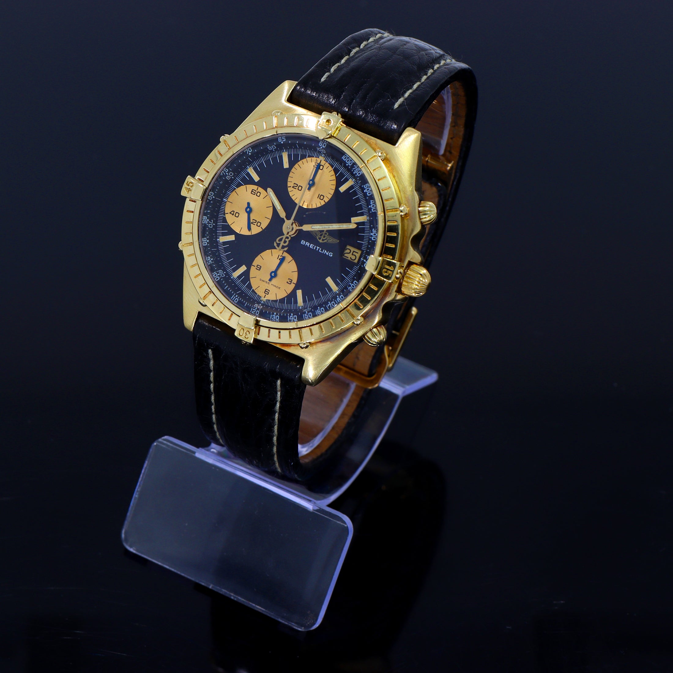 Breitling Chronomat 81950 18K gold folding clasp -Revisioned-