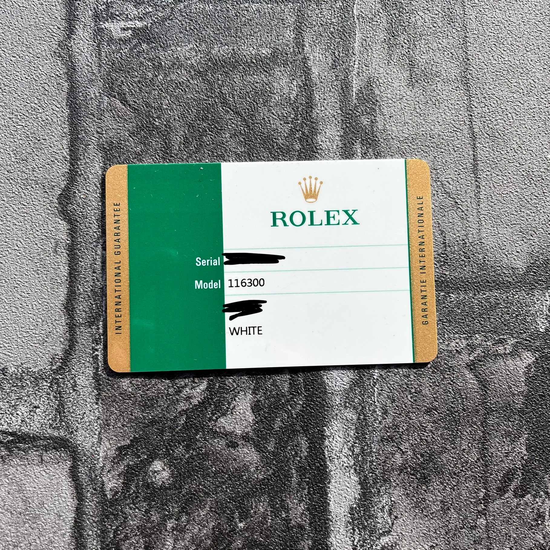 Rolex Datejust II 116300 Weiß Strichindizes mit Papieren TOP